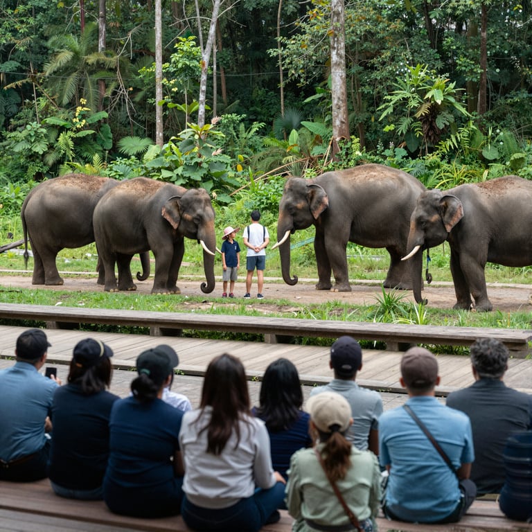 Turismo Responsabile: Salvaguardia degli Elefanti Asiatici in Azione