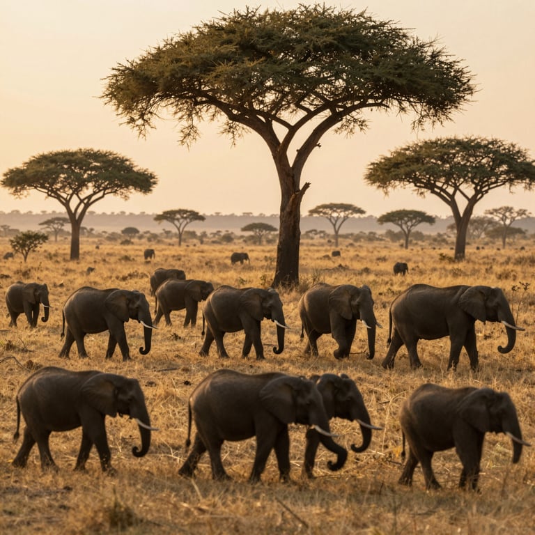 La Libertà come Habitat Naturale per gli Elefanti in Pericolo