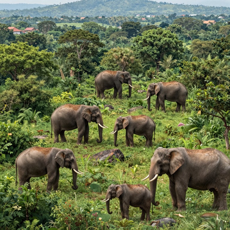 Rallentare la Crescita Demografica Umana: Strategia Essenziale per Tutelare gli Elefanti