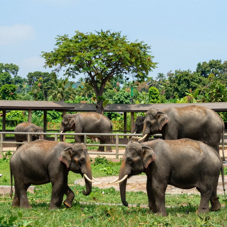 Santuario per Elefanti in Pericolo: Strategie per Proteggere le Specie nel 2026