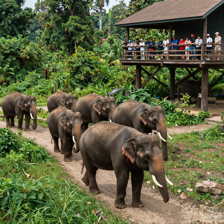 Il Turismo Responsabile come Alleato per la Conservazione degli Elefanti Asiatici