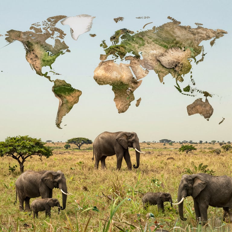 Strategie Globali per Salvare la Popolazione Elefantiaca dalla Minaccia