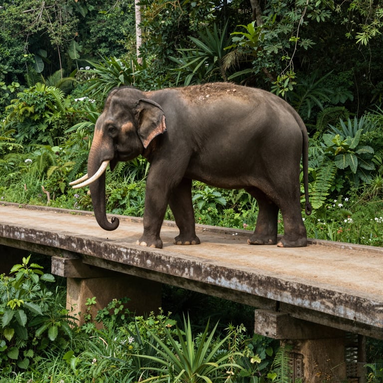 Infrastrutture Amiche della Fauna per Salvaguardare gli Elefanti Asiatici