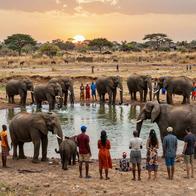 Soluzioni Innovative per Ridurre Conflitti Umani-Elefanti e Garantire Sicurezza