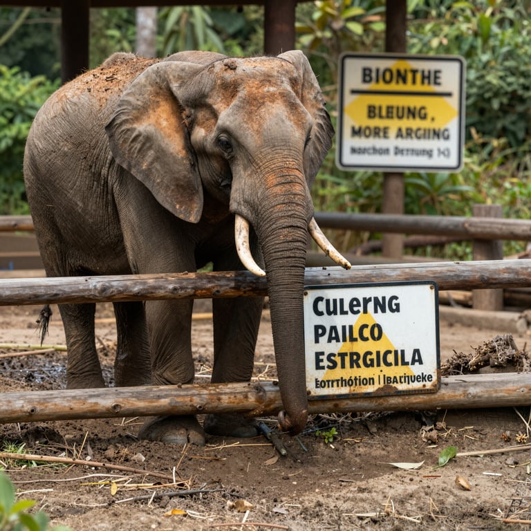 Nuove Evidenze Allarmanti sulle Pessime Condizioni di Vita degli Elefanti nel Settore Turistico