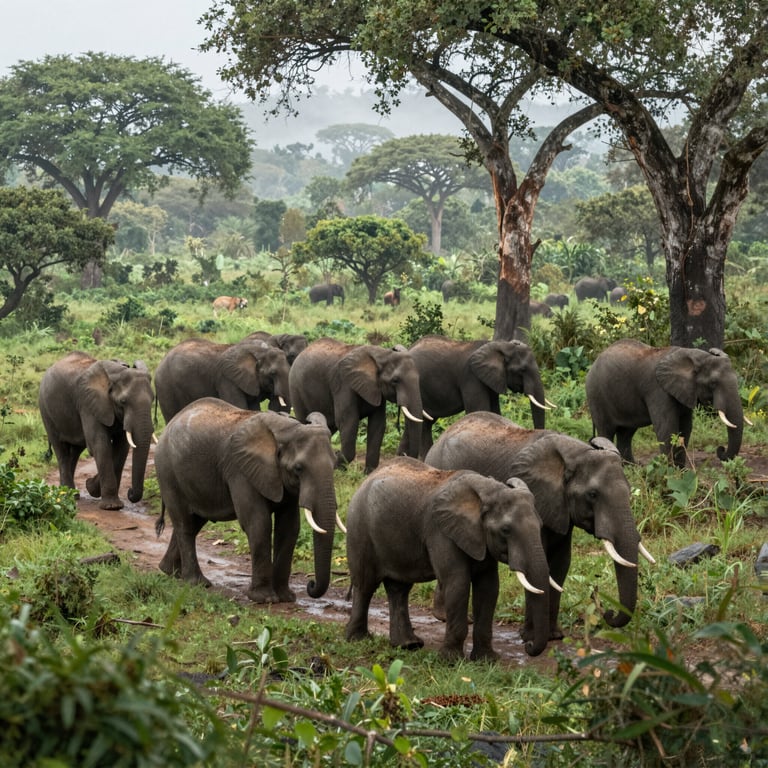 Salvare gli Elefanti Africani: Strategie per la Tutela delle Foreste