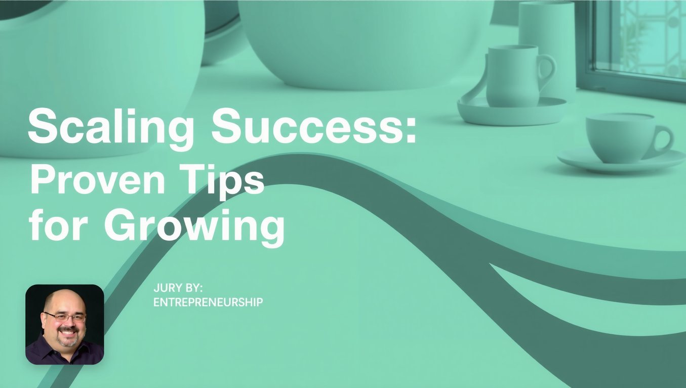 Scaling Success: Proven Tips for Growing Your Startup