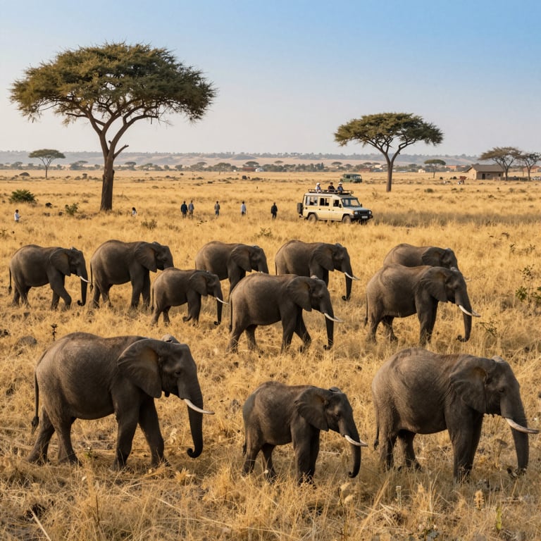 I Migliori Metodi per Osservare Elefanti in Libertà Senza Impatti Negativi