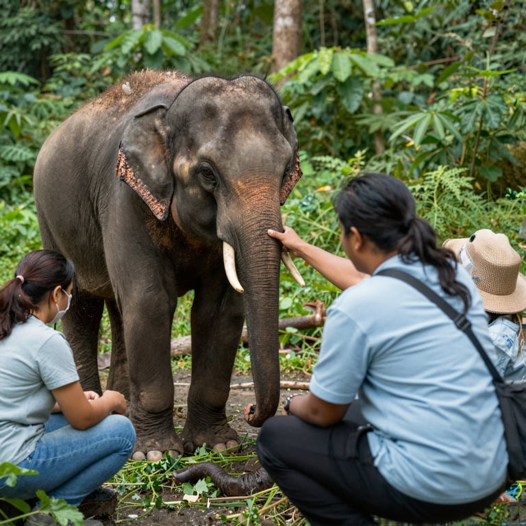 Centro per la Conservazione degli Elefanti: Rescuo, Riabilitazione e Reinserimento in Natura