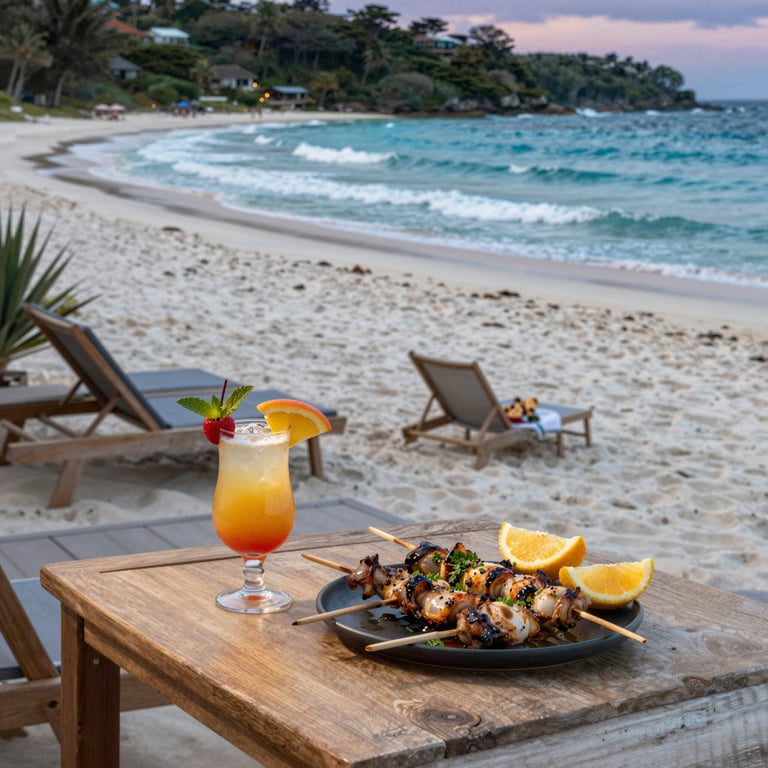 Unwind at 12 Rocks Beach Bar – Premier Australian Beach Club with Elite Cocktails and Fresh Seafood