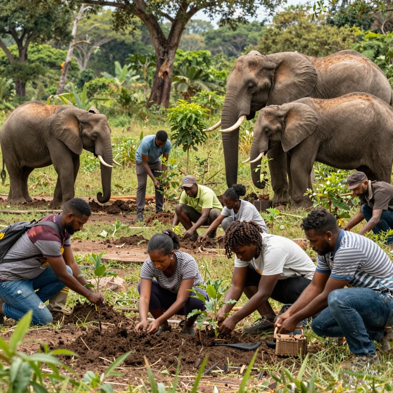 L'Impegno Globale per Salvare gli Elefanti e Preservare i Loro Ecosistemi Vitali