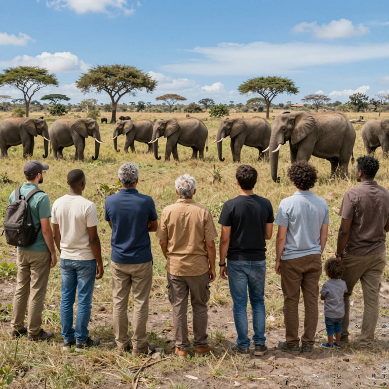 Iniziative Mondiali per Proteggere la Popolazione di Elefanti in Africa