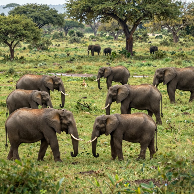 Iniziative Globali per Proteggere e Conservare la Popolazione Elefantina