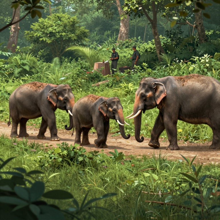 Salvare gli Elefanti dal Bracconaggio: Iniziative per Preservare gli Habitat Naturali