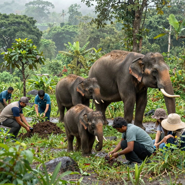 Preservare gli Habitat degli Elefanti: Sforzi Internazionali per la Protezione della Fauna Selvatica