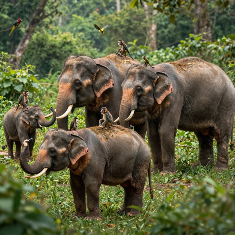 Iniziative Globali per Preservare gli Habitat degli Elefanti in Pericolo di Estinzione