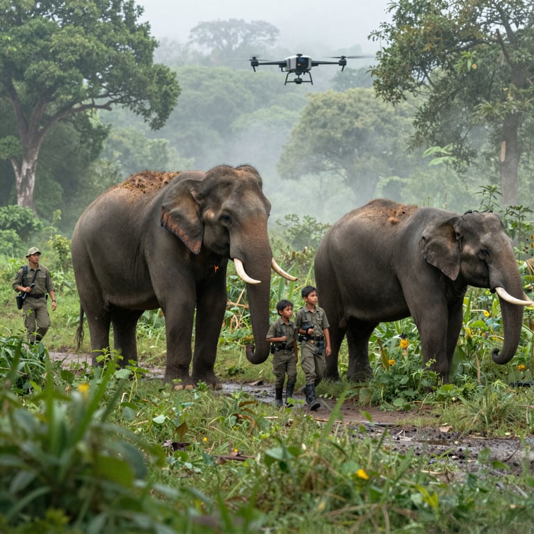 Protezione degli Elefanti della Foresta: Iniziative Globali contro il Bracconaggio