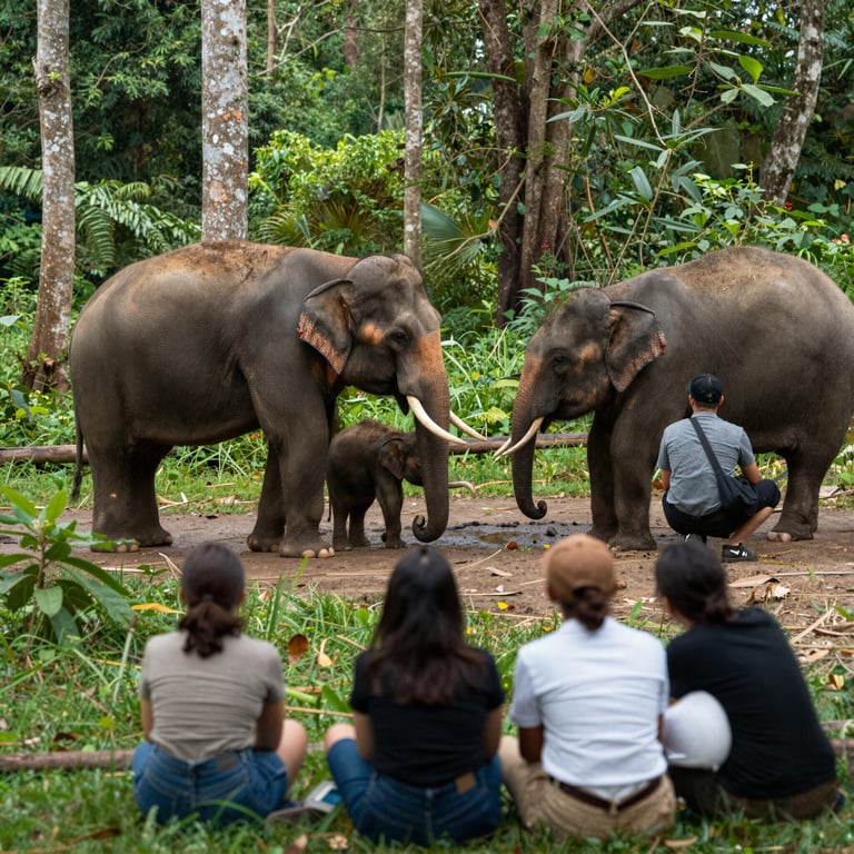 Il Turismo come Alleato per la Salvaguardia degli Elefanti Asiatici
