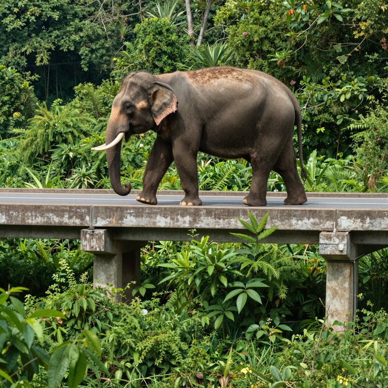 Come Aiutare gli Elefanti Asiatici con Infrastrutture Amiche della Natura