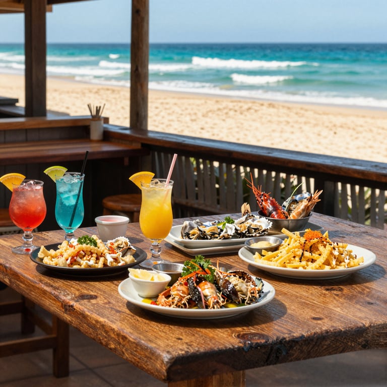 Discover Premier Cocktails and Fresh Seafood at 12 Rocks Beach Bar, Australia's Coastal Gem