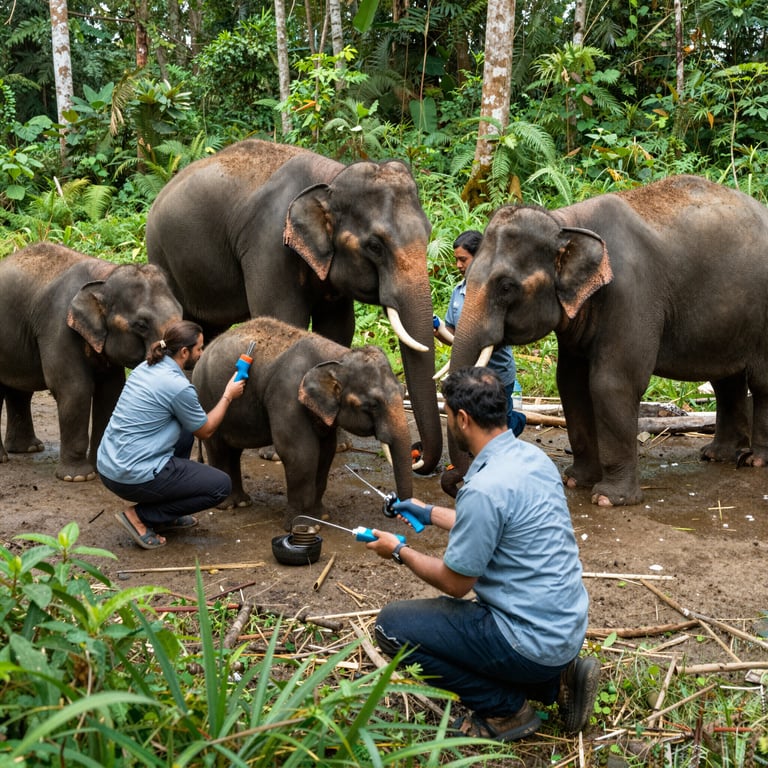 Iniziative Mondiali per Salvare le Popolazioni di Elefanti
