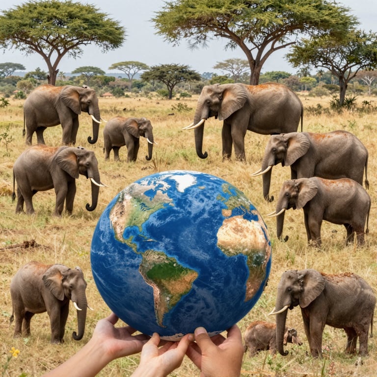 Iniziative per Salvare gli Elefanti: Contributi Essenziali alla Conservazione Globale