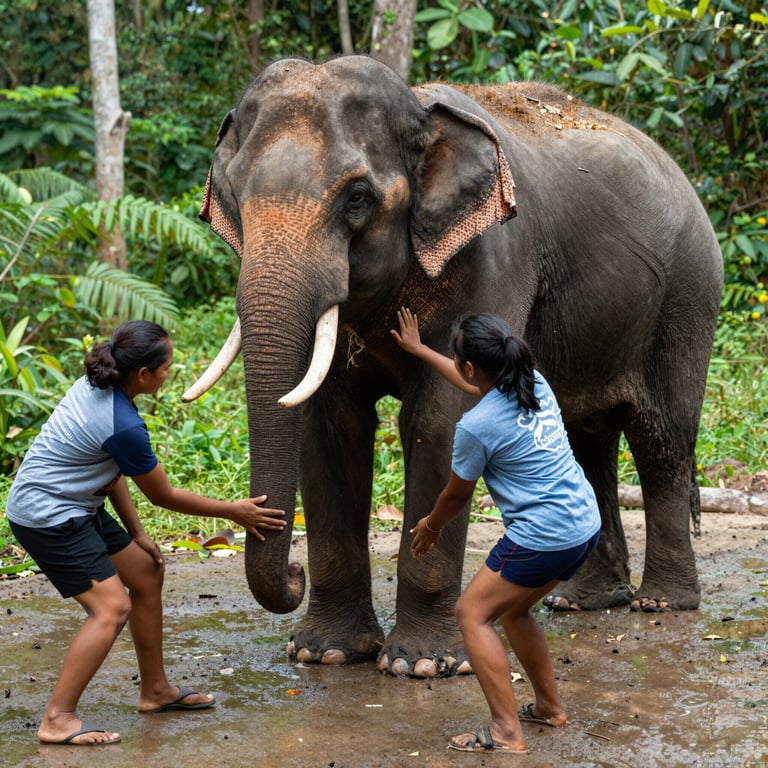 Organizzazione Thailandese per la Cura e il Soccorso degli Elefanti Asiatici in Pericolo