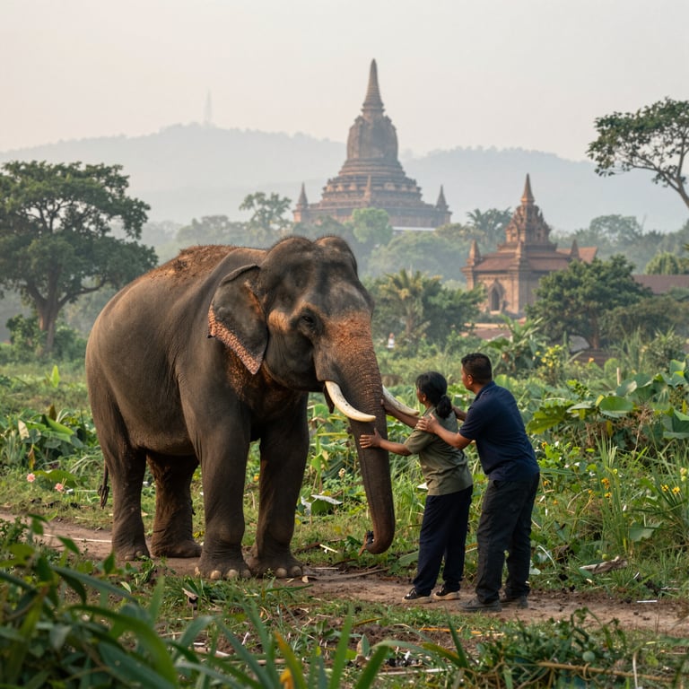 Iniziativa per la Protezione degli Elefanti: Salvataggio in Thailandia nel 2026