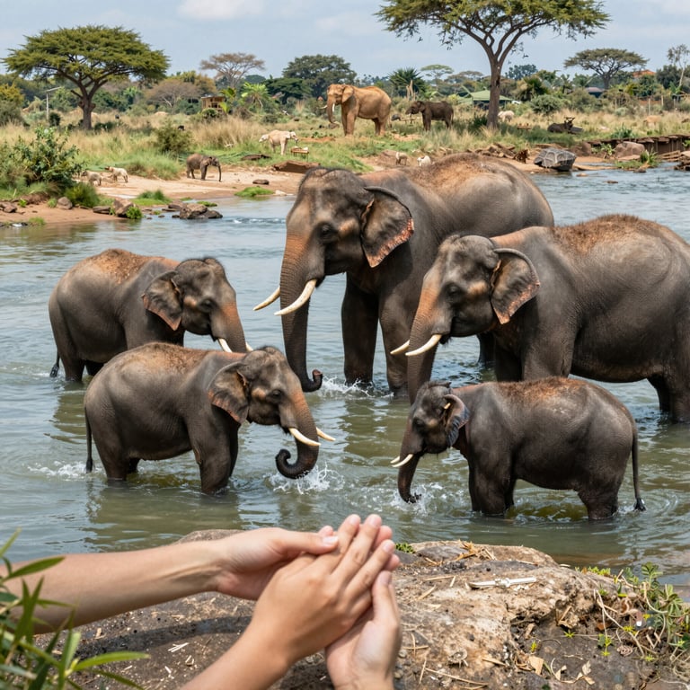 Elefanti Selvatici: Iniziative Globali per la Loro Conservazione