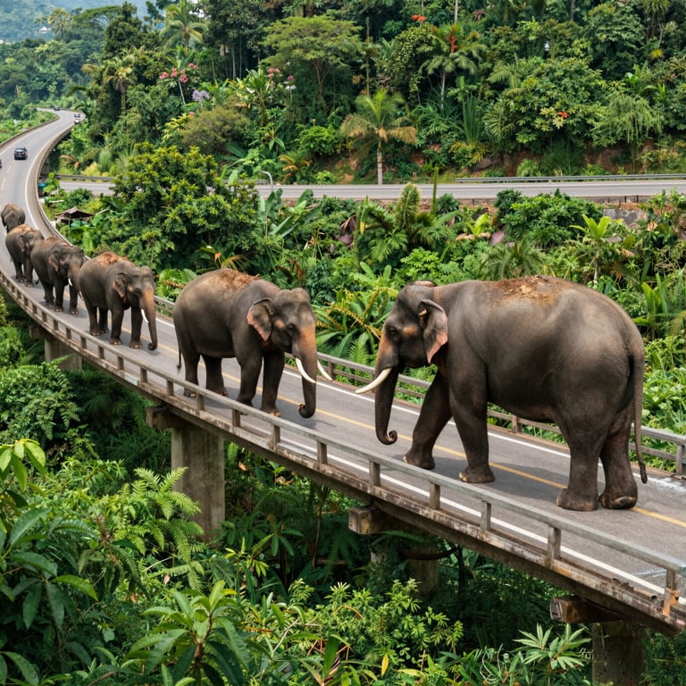 Infrastrutture sostenibili per proteggere gli elefanti asiatici nel 2026