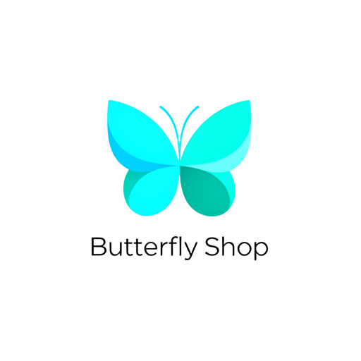 butterfly shop logo