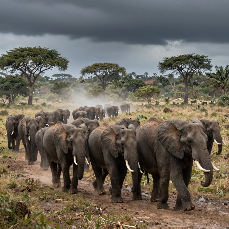 La Lotta per la Conservazione degli Elefanti nel Mondo Contemporaneo