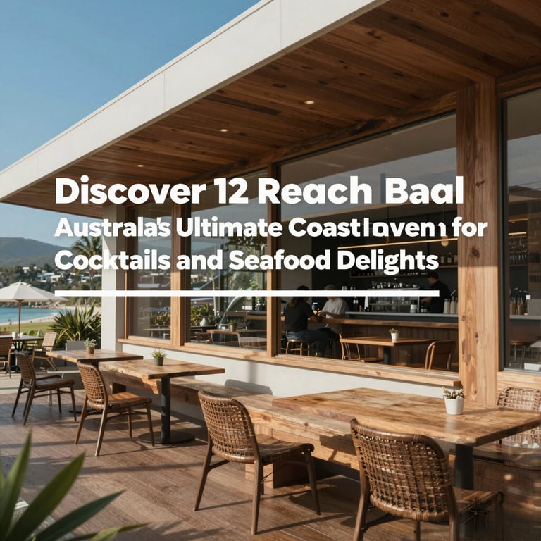Discover 12 Rocks Beach Bar: Australia's Ultimate Coastal Haven for Cocktails and Seafood Delights