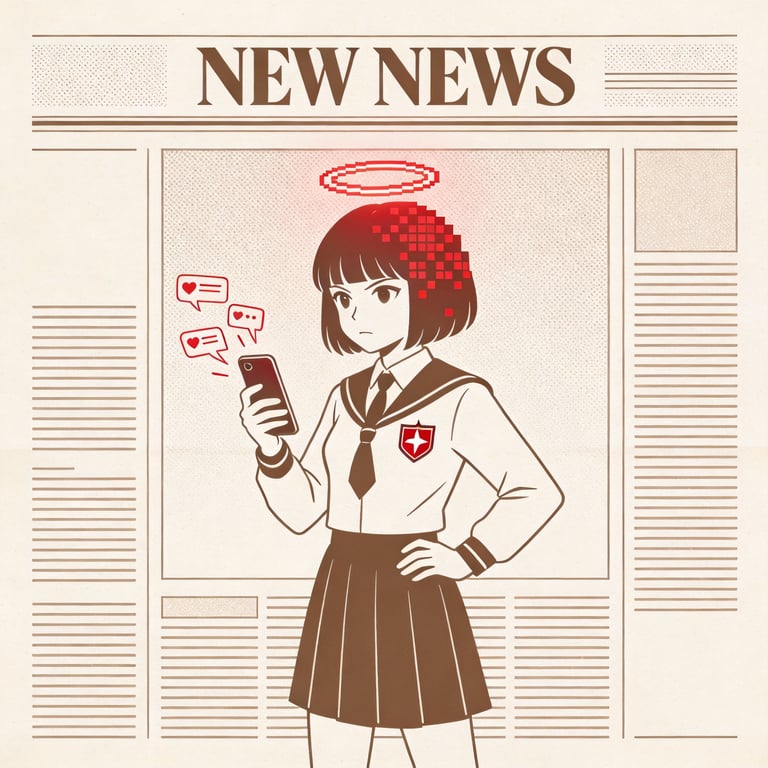 Amelia AI Schoolgirl Ignites Far-Right Meme Explosion