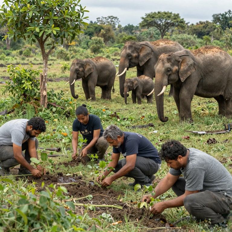 Iniziative Globali per Proteggere Elefanti e Conservare i Loro Habitat