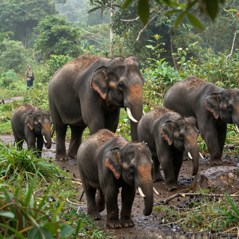 Decreto di Prabowo per Proteggere Elefanti e Finanziare Parchi Nazionali Indonesiani