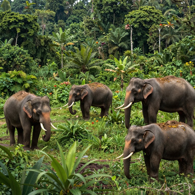 Nuova politica conservatione elefanti: Indonesia investe in lotta alle specie invasive