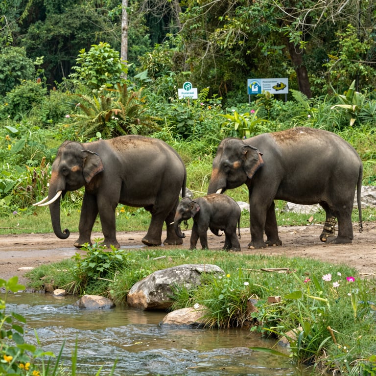 Campagne per Preservare l'Habitat degli Elefanti: Avvocatura per la Fauna Selvatica Protetta
