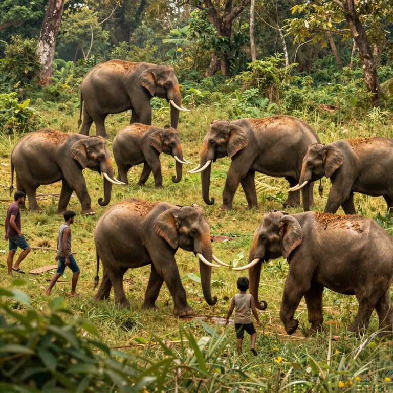 Oltre le Zanne: Strategie Collettive per Proteggere gli Elefanti
