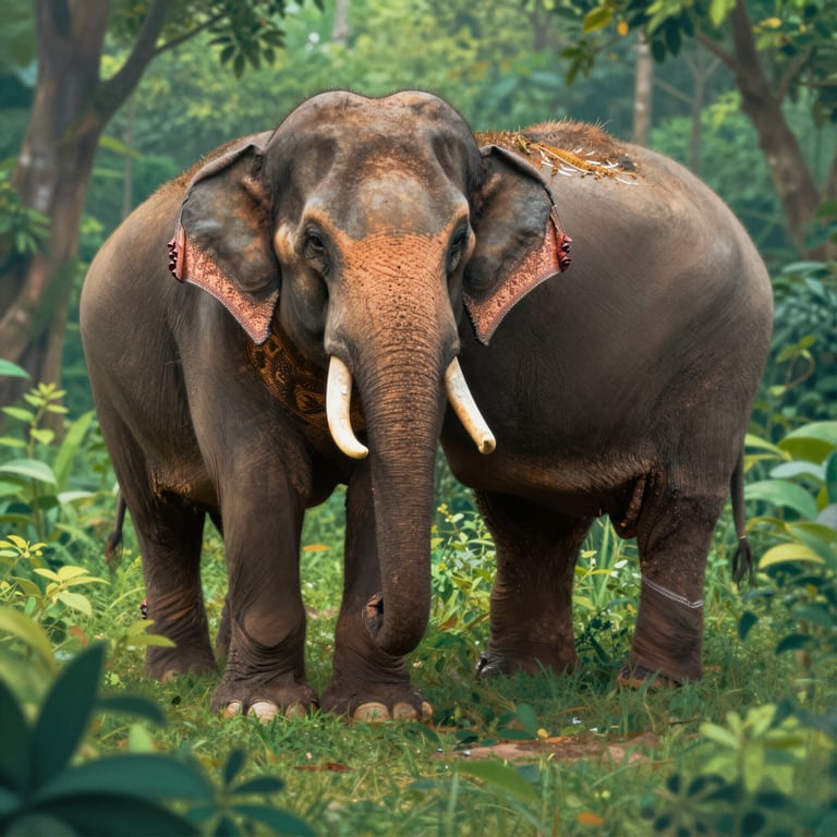 Proteggere gli Elefanti Asiatici dalle Principali Pericoli Globali