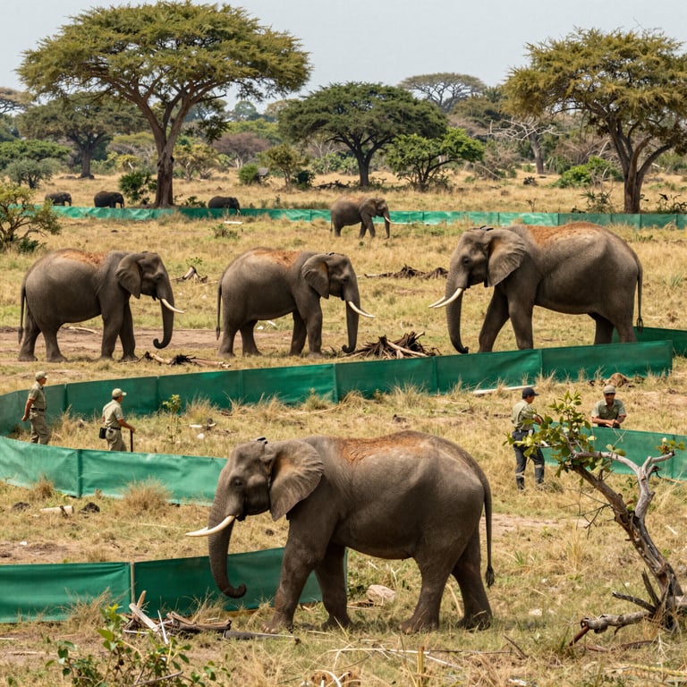 Iniziative globali per salvaguardare gli elefanti dalla perdita di habitat e bracconaggio