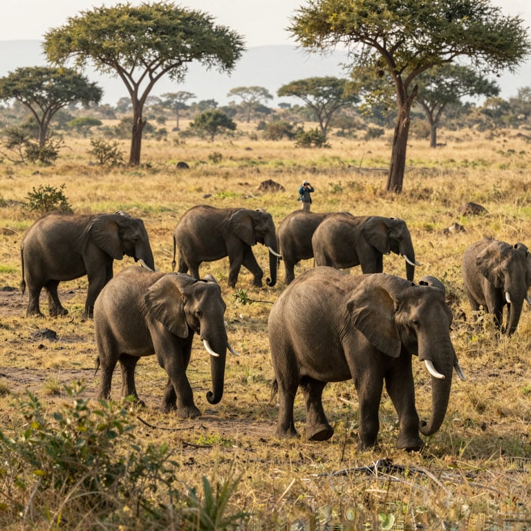 Scopri i Metodi Ideali per Avvistare Elefanti Senza Danneggiarli Mai