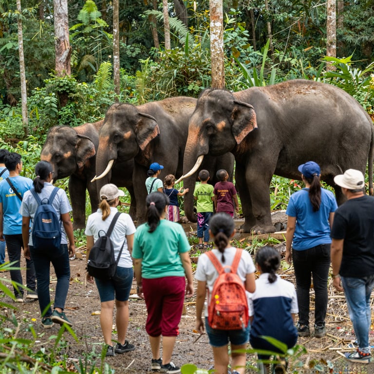 Iniziative Non Profit per Proteggere la Popolazione Elefantiaca Asiatica