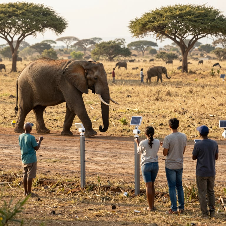 Ridurre i Conflitti tra Umani ed Elefanti: Soluzioni Innovative per una Coesistenza Sicura