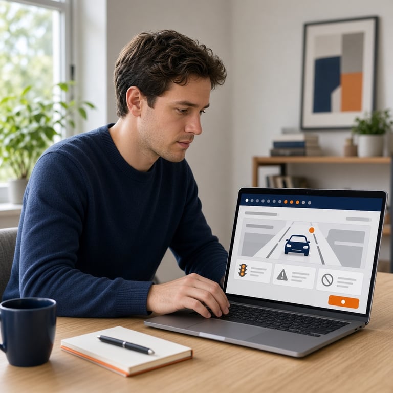 Gratis auto theorie-examen oefenen voor het CBR