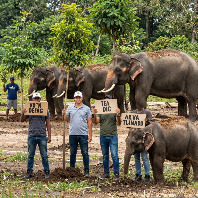 Iniziative per Fermare la Domanda di Avorio e Proteggere le Specie Elefantine
