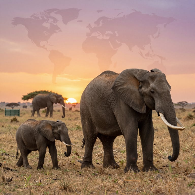 Guida Mondiale per Salvare le Specie di Elefanti in Pericolo