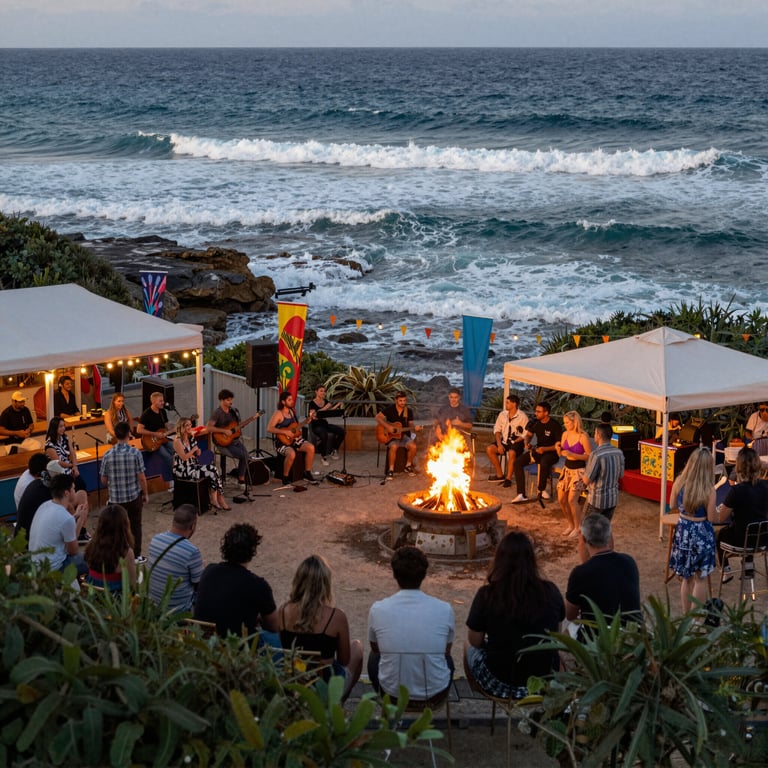 Unmissable Events and Reviews of Australia's Top Coastal Beach Bars at 12 Rocks
