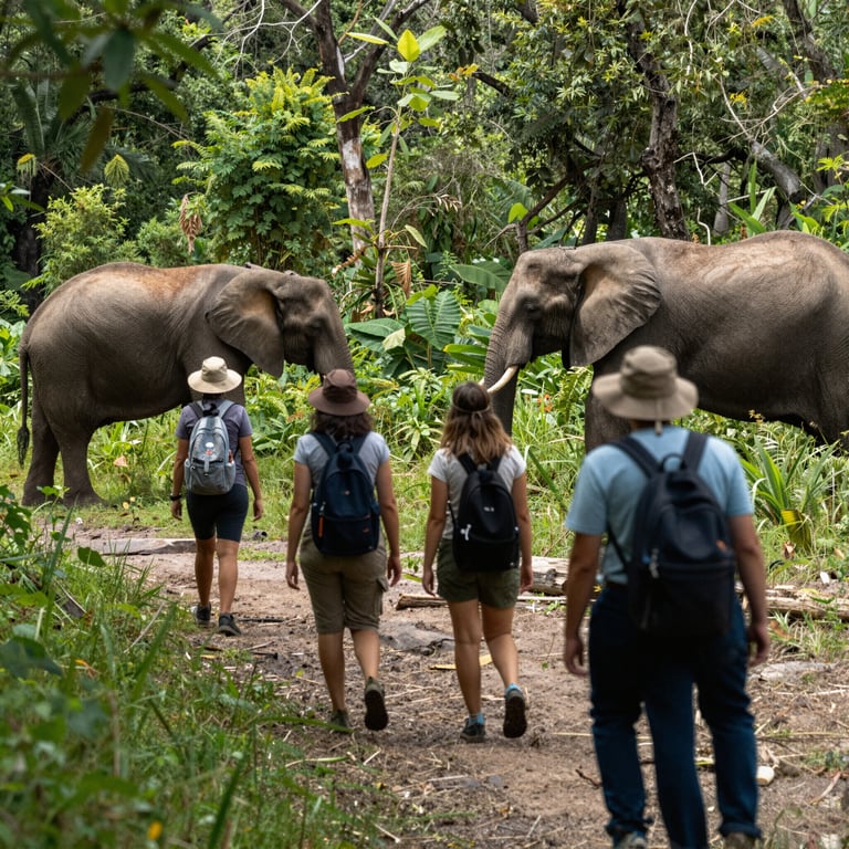 Eco-Tour per la Protezione delle Foreste: Aiutare gli Elefanti Selvatici Oggi