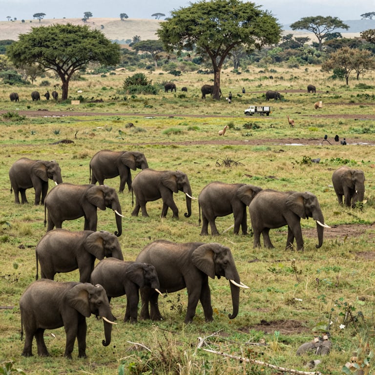 Iniziative DSWF per Proteggere gli Elefanti e Promuovere la Biodiversità
